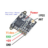 Foxeer Razer Mini HD 5MP 2.1mm M12 1200TVL FPV Camera with FE200T 5.8G 40CH VTX For DIY RC FPV Racing Drone