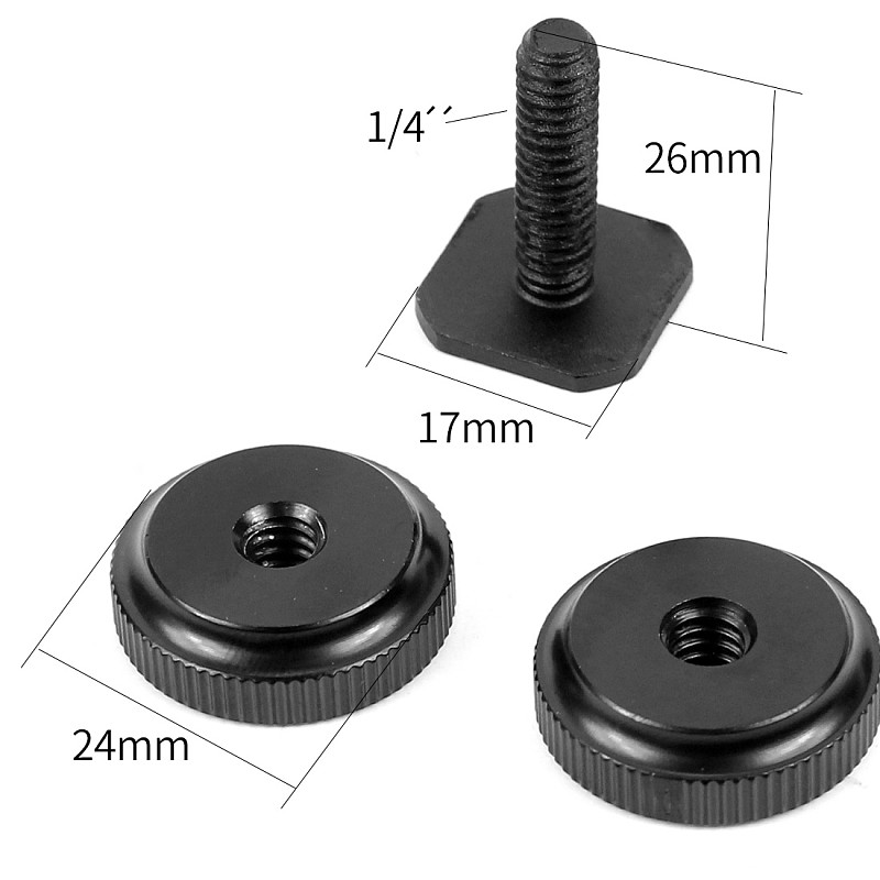 BGNING CNC Aluminum Alloy Mobile Phone Tripod Mount Clip Holder Clamp with 1/4 inch flash shoe hot shoe Adapter for iPhone HUAWEI Vlog Fill Video Recording for SLR Camera Photograply