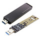 XT-XINTE ​USB 3.1 to Nvme M-key M.2 NGFF SSD External PCBA Conveter Card Adapter Flash Disc Type