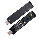 XT-XINTE ​USB 3.1 to Nvme M-key M.2 NGFF SSD External PCBA Conveter Card Adapter Flash Disc Type