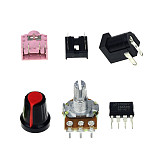 Feichao Smart Electronic DIY Kit LM386 Super Mini Audio Amplifier DIY Kit Suite Trousse LM386 Amplificador Module Board 3-12V