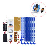Feichao Smart Robot Kit Remote Control 6-Legs Remote Control Robotic DIY Kits Speed Encoder Battery Box
