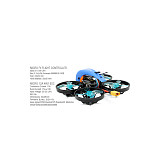 SPC Maker Mini Whale 78mm 1103kv 10000 Motor MICRO 12A 4in1 ESC 5.8G 25MW-100MW 40CH F4 FPV Racing Drone PNP BNF w/25/100mW VTX Runcam Robin Camera