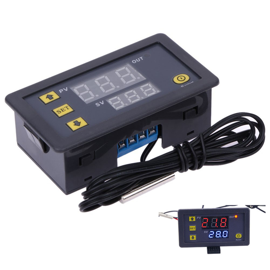 XH W1209 Digital Intelligent Thermostat High Precision Temperature Controller Temperature Control Switch Micro Temperature