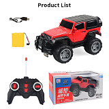 LYSHINE Electric Toy Children's Four-way Remote Control Car 1:18 Off-road Racing Model Toy Rechargeable Toy Dew Top / Hard Top