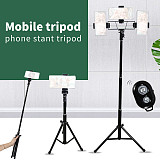 BGNING Live / Self-Timer Tripod Stand Mobile Phone Bluetooth Remote Control Self-Timer Stand Single-Machine / Multi-Machine Version