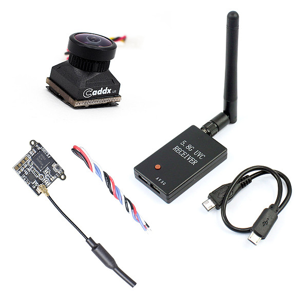 JMT 3in1 FPV Kit Turbo EOS2 FPV Camera FE200T 5.8G 40CH VTX UVC Receiver For Android Smartphone FPV Quadcopter Drone