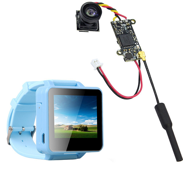 ShenStar FPV200 5.8GHz 48CH OSD Raceband DVR FPV Watch 2inch LCD 960*240 Display FPV Receiver with FPV Split Camera NTSC 25MW 48CH for DIY FPV Racing Drone