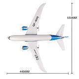 Feichao QF008 2.4G Light Weight 3CH EPP RC Airplane Fixed Wing Airplane RTF DIY Assembly Car Opening Wingspan 550mm 787 simulation model Children's Toys