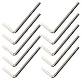 10Pcs feichao L Type Screwdriver Hex Key Allen Wrench 1.5mm-10mm M2 M3 M6 M8 Ball Point End Hexagon Steel Spanner Metric Size Hand Tools