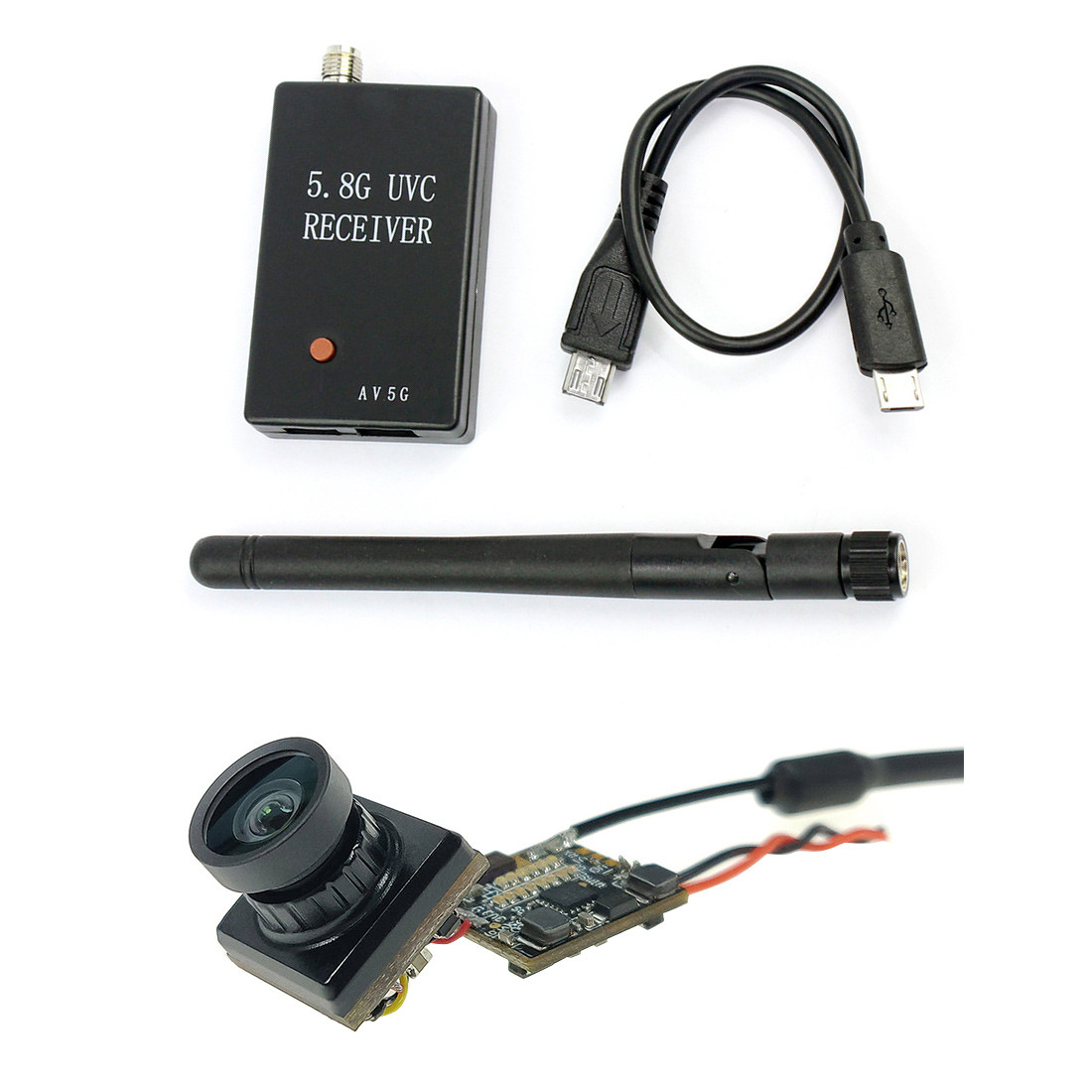 JMT FPV Kit Firefly FPV VTX Camera with UVC Receiver For Android