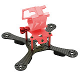 JMT ONE180 Carbon Fiber FPV Racing Drone Frame Kit with 3D Print TPU Camera Mount Angle Adjustable for GOPRO 5/6/7 Action Camera