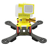 JMT ONE180 Carbon Fiber FPV Racing Drone Frame Kit with 3D Print TPU Camera Mount Angle Adjustable for GOPRO 5/6/7 Action Camera