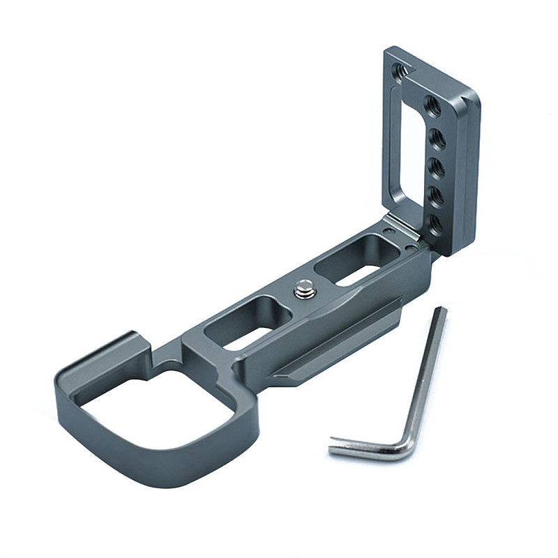 BGNing Aluminum Vertical Quick Release L Plate/Bracket Holder Hand Grip Mount Adapter for Sony Alpha ILCE-6400L ILCE-6400M A6400