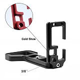 BGNing Aluminum Quick Release L Plate Extension Bracket Camera Holder for Sony a7R IV /A7M4 /A7R4 /A92 Tripod Head Adapter Board