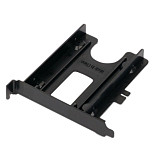 XT-XINTE PCI Slot 2.5 inch HDD SSD Mounting Bracket 2.5  HDD to PCI Chassis Rear Panel Hard Drive Adapter ABS Plastic Wholesale Dropship