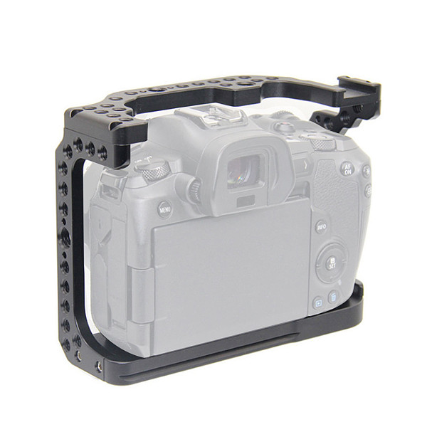BGNING ​Aluminum Cage Camera for Canon EOR S Protective Case Movie Film Video Rig Stabilizer Cover Frame for EORS Quick Release L Plate