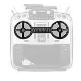 QWinOut 3D TPU Transmitter Rocker Mount Stick Switch Protector Cover for Jumper T16  Plus series Open Source Multi-protocol Radio 