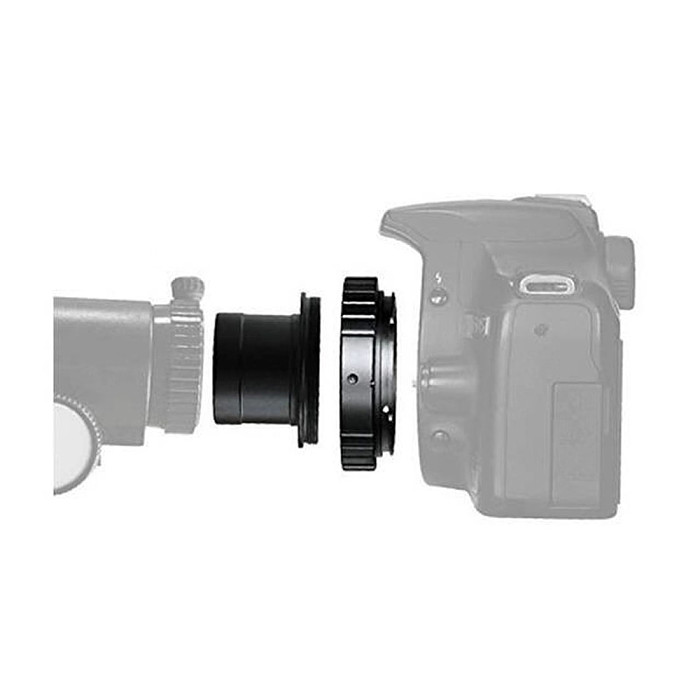 BGNING 1.25 inch Telescope w / T2 T Mount for Camera Lens Adapters Ring For Canon T2-EOS for Nikon for Olympus T2-AF for SONY / Minolta for Pentax