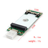 XT-XINTE Mini PCI-E Wireless WWAN to USB 2.0 Adapter Card with SIM Card Slot for WWAN/LTE Module 3G/4G for HUAWEI EM730 for SAMSUNG ZTE