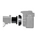 BGNING 1.25 inch Telescope w / T2 T Mount for Camera Lens Adapters Ring For Canon T2-EOS for Nikon for Olympus T2-AF for SONY / Minolta for Pentax