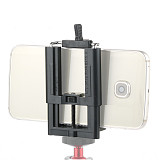 BGNING 50-100mm Adjustable Universal Mobile Phone Cellphone Selfie Clip Clamp Holder Stand U Shape Mount Self-timer Bracket Rack