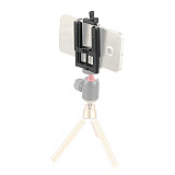 BGNING 50-100mm Adjustable Universal Mobile Phone Cellphone Selfie Clip Clamp Holder Stand U Shape Mount Self-timer Bracket Rack