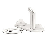 FCLUO 3 in 1 Charging Dock Support For Apple Watch iPhone 11 Pro XS XR 7 8 Plus Airpods Dock Wireless Charger Stand Station Mount Base
