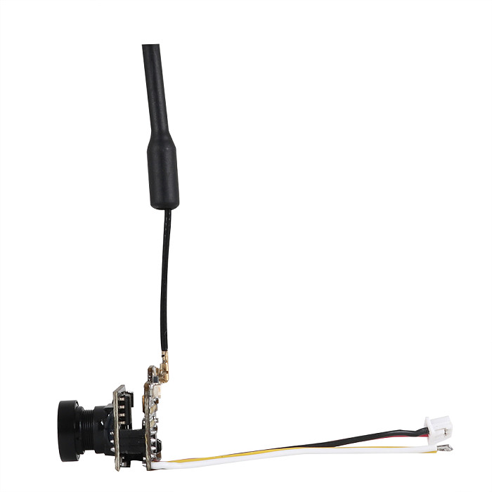 JMT 5.8G 800TVL FPV AIO Micro Camera 25MW 40CH Transmitter LST-S2+ FPV Camera with Canopy for Tiny Bwhoop Bwoop65 Bwhoop75 Snapper 6 7 Aircraft Angle adjustable