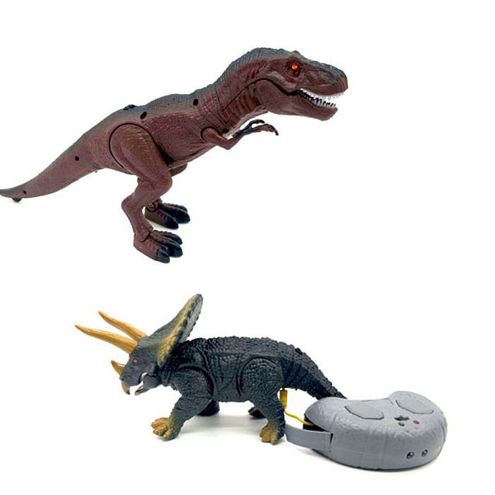 Feichao Classic Educational Toys Walking Electric Dinosaur Robot Toys With Music Light Walk Sounds Model Toys for kids as Gift