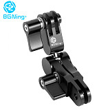 BGNING 180 Degree Swivel Arm, 1/4 Male Screw to Camera Slot Magic Arm Multi-Function Photography Combo for Dual Handheld Grip