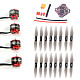 Happymodel EX1105 3-4S 1105 5200KV Brushless Motor with F4 Flight Controller OSD BEC and 12A BL_S 2- 4S 4in1 12A ESC for FPV Drone