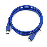 XT-XINTE USB 3.0 2.0 Type A Micro B Mini USB 10Pin Cable USB3.1 Type C Fast Data Sync Cord Extension Male M-M 30cm for SSD HDD Enclosure
