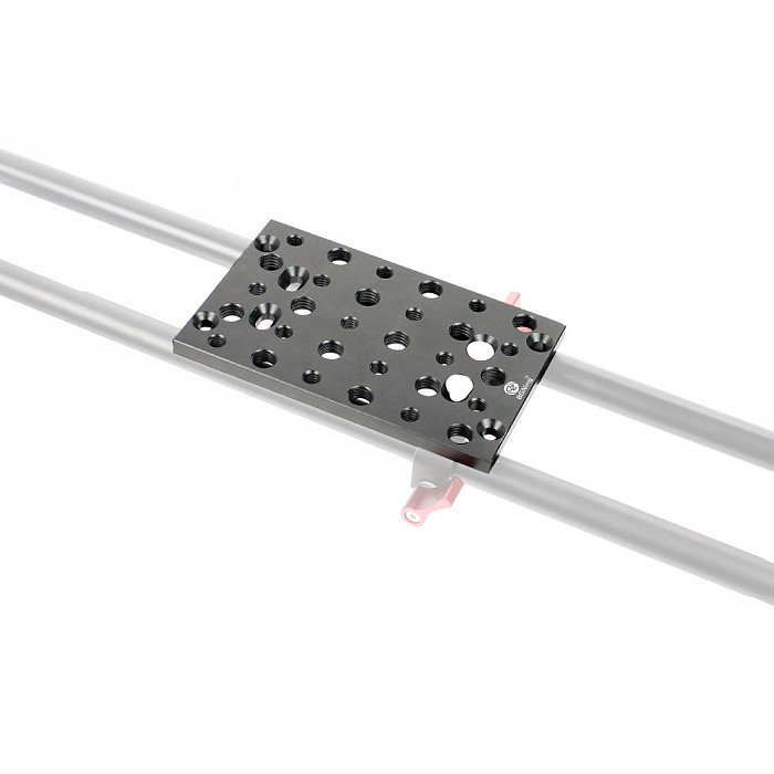 BGNING Aluminum Alloy Photography Extension Cheese Board 1/4 3/8 Multi-Screw Converter Board Camera Mounting Platform Board For SLR Canon 5D2 5D3 5D4 Sony Nikon 