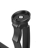 BGNING Aluminum Alloy Dual Hand-Hold Photography Diving Bracket Camera Housing Handle Tray Adjustable Double Hand Grip Bracket for DSLR Camera Action Camera Underwater Accessery