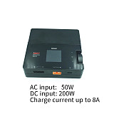 ISDT 608AC AC 60W DC 200W 8A BattGo Smart Battery Charger Discharger with Detachable Power Supply