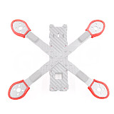 4PCS GEPRC ZX VX AX 3D Printed Motor Seat Protection Frame Quadcopter Drone PartsBuffer Rack for GEP-QX GEP-ZX GEP-VX GEP-AX