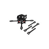 HBFPV FF65 V2 65mm 2.5 Inch 4S Toothpick FPV Racing Drone Frame Kit Brushless FPV Quadcopter Rack for DIY RC Drone