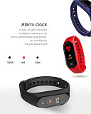FCLUO 2019 New M4 Smart Bracelet Heart Rate Blood Pressure Health Waterproof Smart Watch Pro Bluetooth Watch Wristband Fitness Tracker