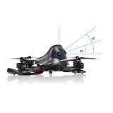 BETAFPV HX100 100mm 2-3S FPV Racing Quadcopter Carbon Fiber with F4 2-4S AIO 12A FC Runcam Nano V2 Camera OSD Smart Audio Motor RC Drone