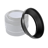 BGNing Metal Lens Hood Wide-Angle 49mm 52mm 55mm 58mm 62mm 67mm 72mm 77mm Screw-in Lens Cap Protect Cover For Canon /Nikon /Sony