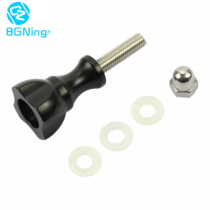 BGNING Colorful CNC Aluminum Thumb Knob Stainless Bolt Nut Screw for GoPro Hero13 2 3 3+ 4 Camera