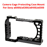 BGNING ​Aluminum Cage Camera for SONY a6500 / a6400 for Canon EOS M50 for XT-2 XT3 SLR Rapid-Rease Plate mounting case with Bracelet Strap