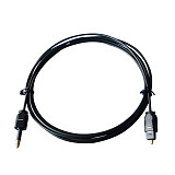 XT-XINTE Digital Toslink Audio to Mini Toslink 3.5mm Cable SPDIF Optical Cable 3.5 Optical Audio Adapter Cable for Macbook