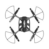 Feichao Foldable Drone F69 WiFi FPV RC Helicopter Optical Flow 1080P HD Camera Wide Angle Holdable Aerial Video Training Toy Selfie Dron