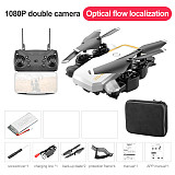 Feichao Profession 4K Drone LF609 Dual HD Camera 1080P WIFI FPV Follow Me Long Fly Time 3D Flip Altitude Hold Foldable Quadcopter VS E58 Selfie Dron