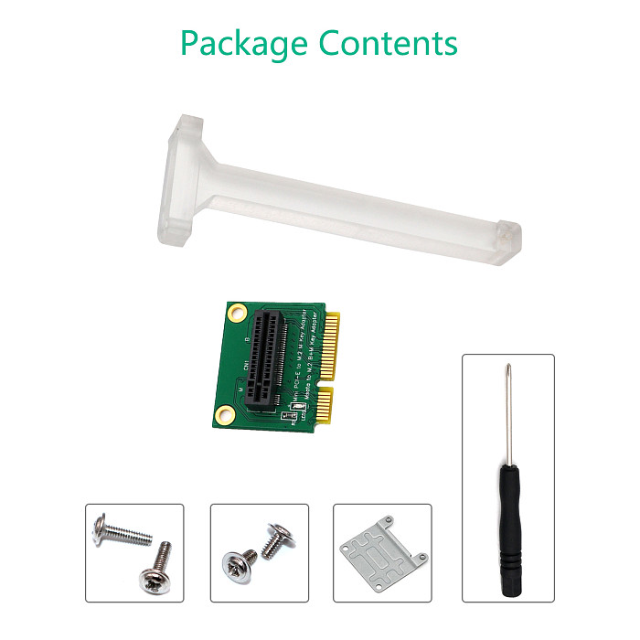 XT-XINTE ​M2 SSD Adapter M Key M.2 PCI-E NVME SSD to Mini PCI-E Card or B+M Key M.2 NGFF SATA-Bus SSD to mSATA Card Converter Adapter