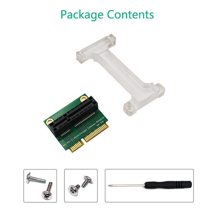 XT-XINTE Mini PCI-E to Mini PCI Express Adapter mSATA to SSD mSATA Riser Card for 3G 4G WWAN LTE GPS Module mSATA Add On Card