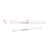 Tarot-RC 600/550 Aluminium Tail Boom 4Pcs MK6061 755MM / MK55019 640MM for Tarot 550 600 RC Helicopter Model Spare Parts
