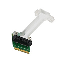 XT-XINTE Mini PCI-E to Mini PCI Express Adapter mSATA to SSD mSATA Riser Card for 3G 4G WWAN LTE GPS Module mSATA Add On Card